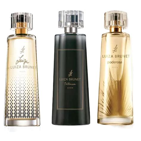 Luiza Brunet Avon perfume .